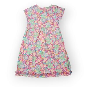 Hanna Andersson Colorful Floral Print Dress Girl's‎ Size 10